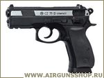 Пистолет ASG CZ 75D Compact, CO2, blowback, двухцветный (16189) фото