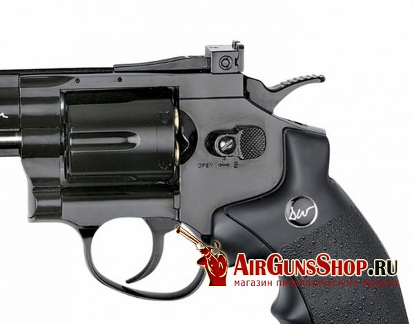 купить Револьвер ASG Dan Wesson 2.5 Black CO2