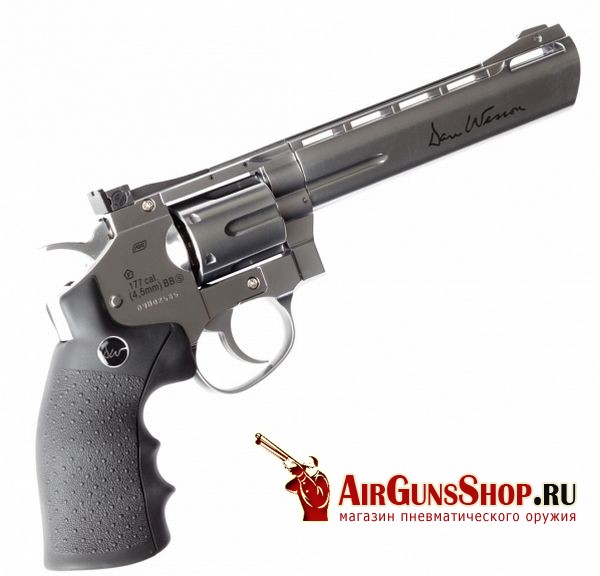 Револьвер ASG Dan Wesson 6 Silver CO2