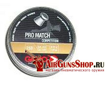 Пуля пневм. Gamo Pro-Match, 4,5 мм. (500 шт.)
