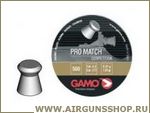 Пули пневматические Gamo Pro-Match, 4,5 мм. (250 шт.) фото