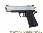 Пистолет ASG STI Lawman Silver Black (14769) фото
