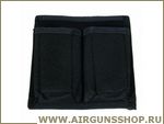 Подсумок SWISS ARMS для 2-x пистолетных магазинов, черный фото