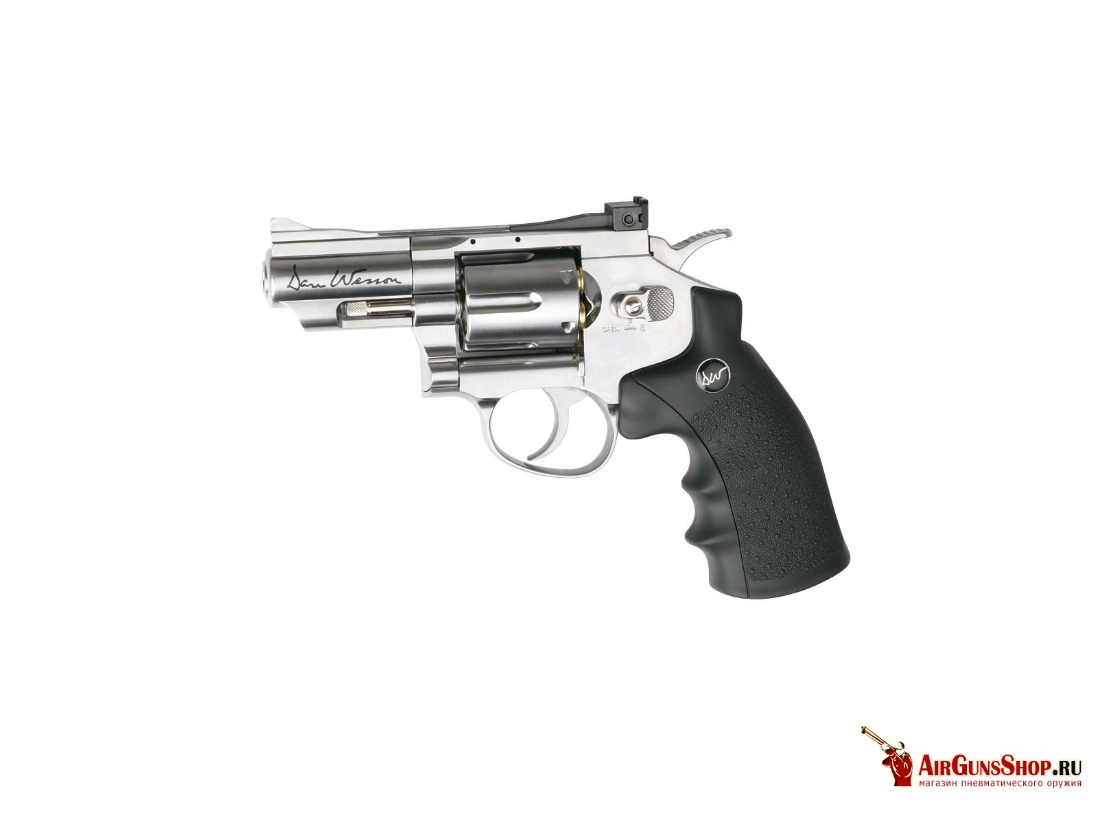 Пневматический пистолет ASG Dan Wesson 2.5 серебристый Silver 